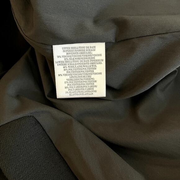 L.K. Bennett Black V-Neck Velvet Dress LBD NEW NWT Size US 6 C2-23 - Picture 8 of 10